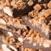 Toffee Dark Chocolate Almond Bark Zoom